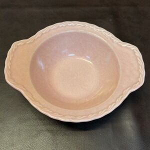 Vernon Kilns‎ Native California Bowl Dish Rimmed Pink Vintage USA Retro